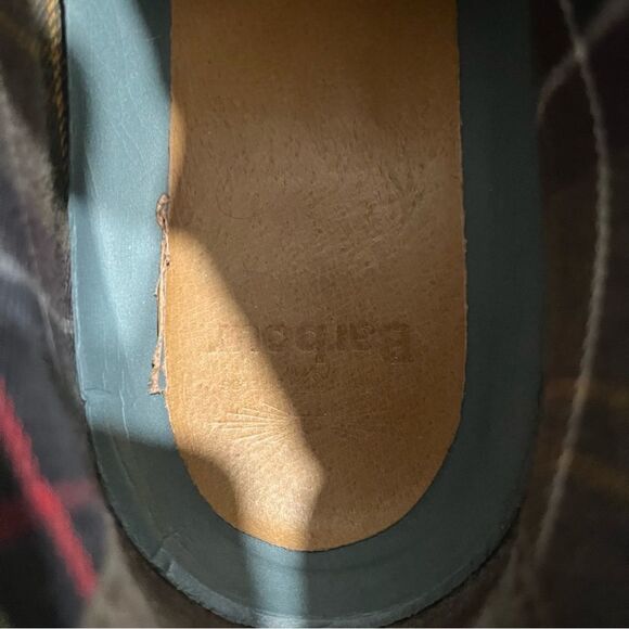 Barbour Men’s Tumble Grain Cognac Leather Lace Up Chukka Boots Size 9 main image 8